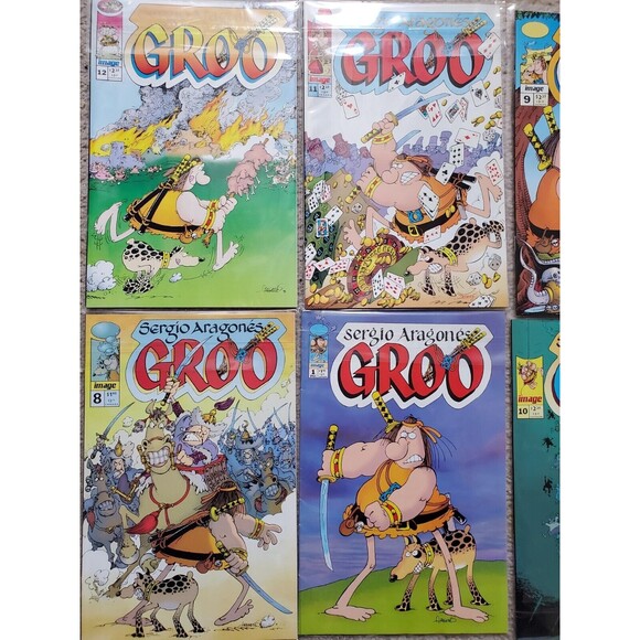 Sergio Aragones GROO Image Comics 1995 MIXED Lot Very Good Non-Smoking Home - Picture 3 of 9